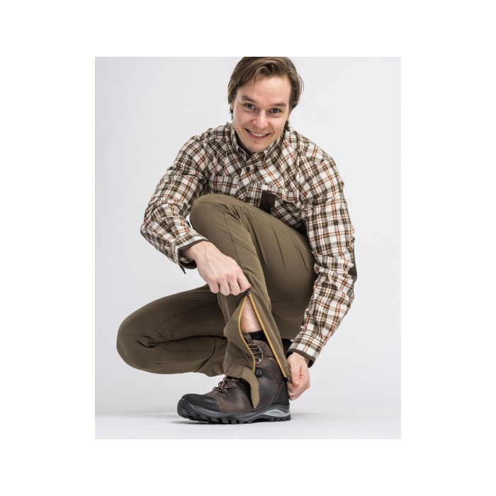 SPODNIE PINEWOOD FINNVEDEN TRAIL STRETCH E.BROWN  - 5318